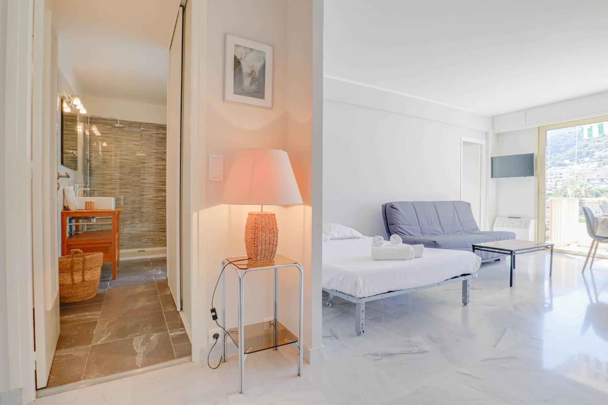 « Les Ligures » Calme, Proche Mer Apartment โรกบรูน-กัป-มาร์แต็ง ภายนอก รูปภาพ