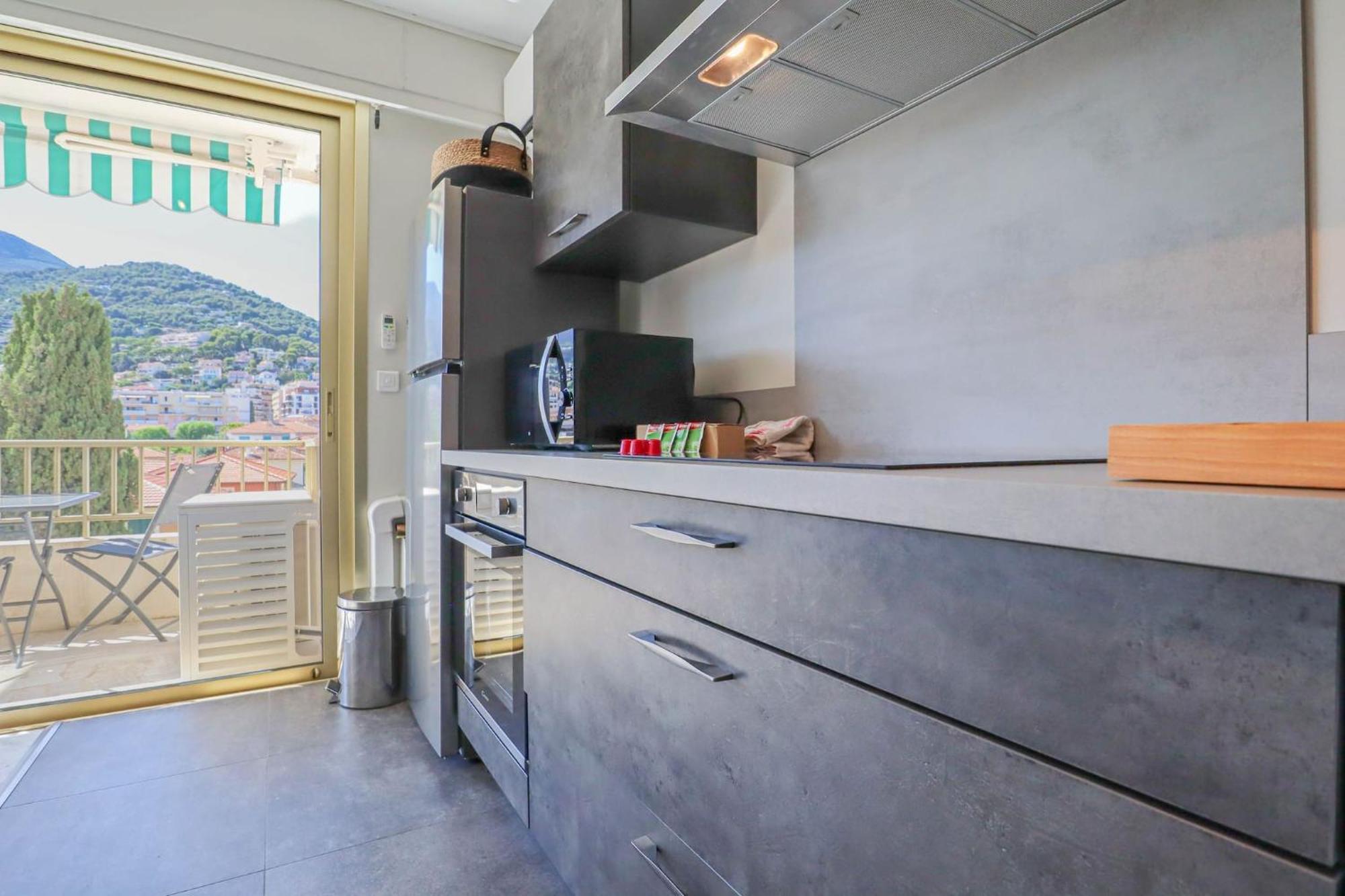 « Les Ligures » Calme, Proche Mer Apartment โรกบรูน-กัป-มาร์แต็ง ภายนอก รูปภาพ
